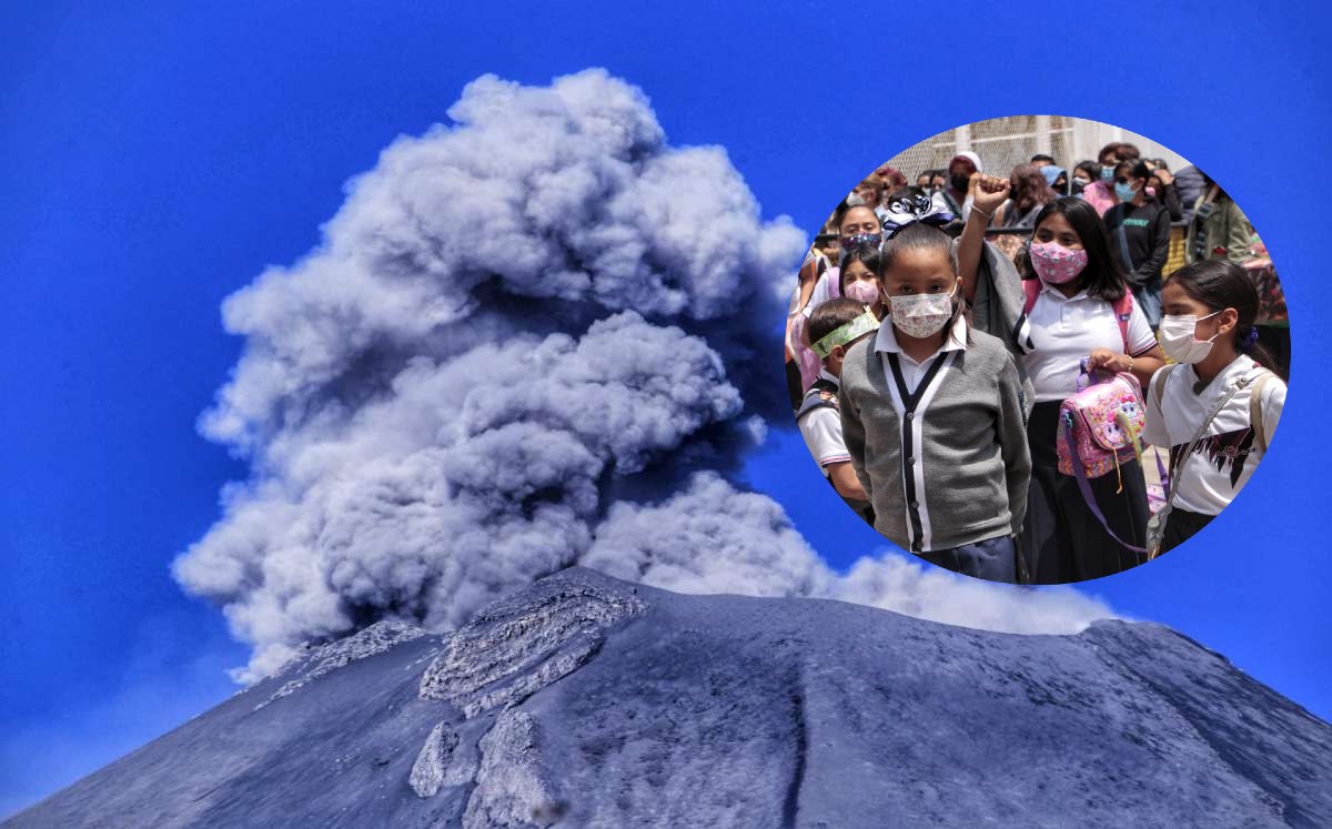 La caída de ceniza del Popocatépetl ha sido constante en las últimas semanas en Puebla / Andrés Lobato / Melanie Torres