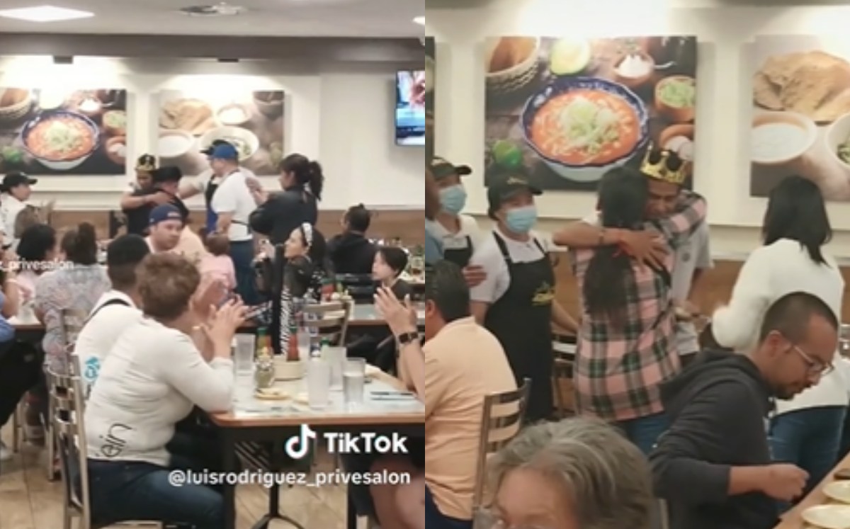Joven festeja solo su cumpleaños | Especial