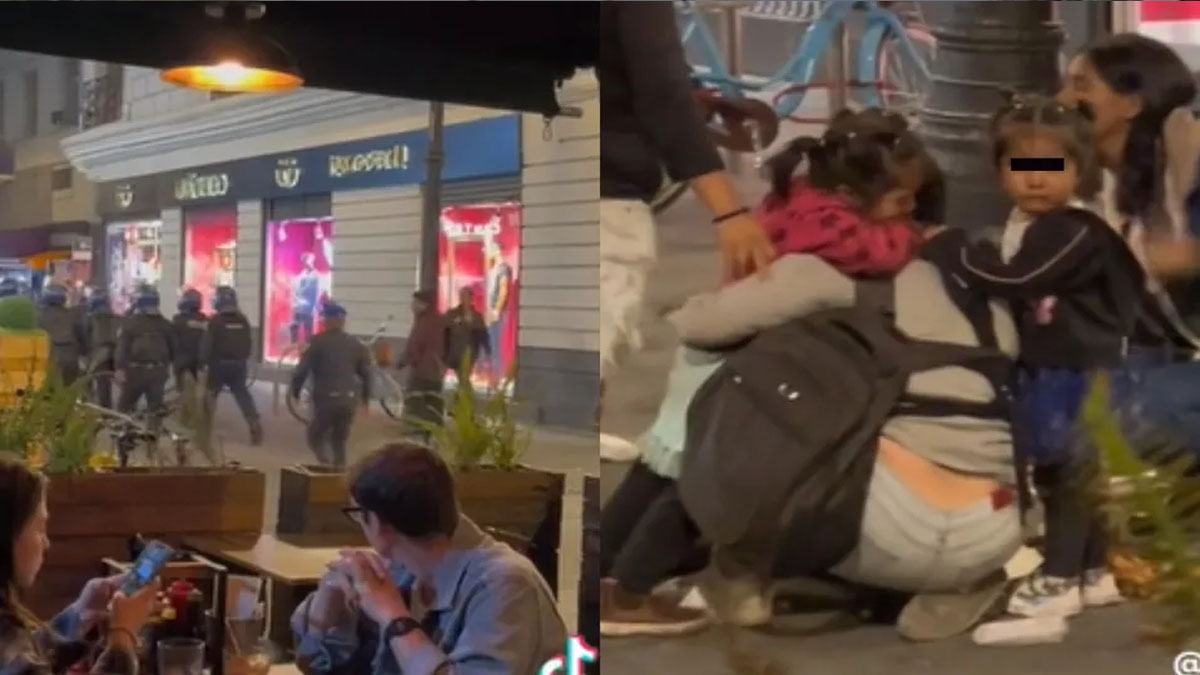 Suspenden a policías capitalinos que tiraron canasta de churros a vendedora en CdMx