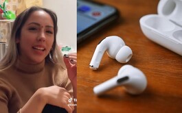Mujer descubre infidelidad gracias a unos AirPods