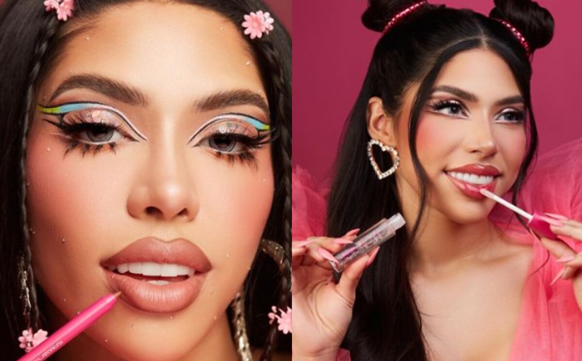 Yeri Mua aparece con moretones durante transmisión en vivo| Telediario México