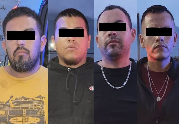 Entre los detenidos se encuentran dos menores de 16 y 17 años de edad. | Cortesía