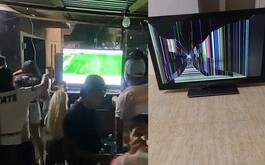 Joven festeja triunfo de Tigres y avienta la televisión; así reaccionó su familia