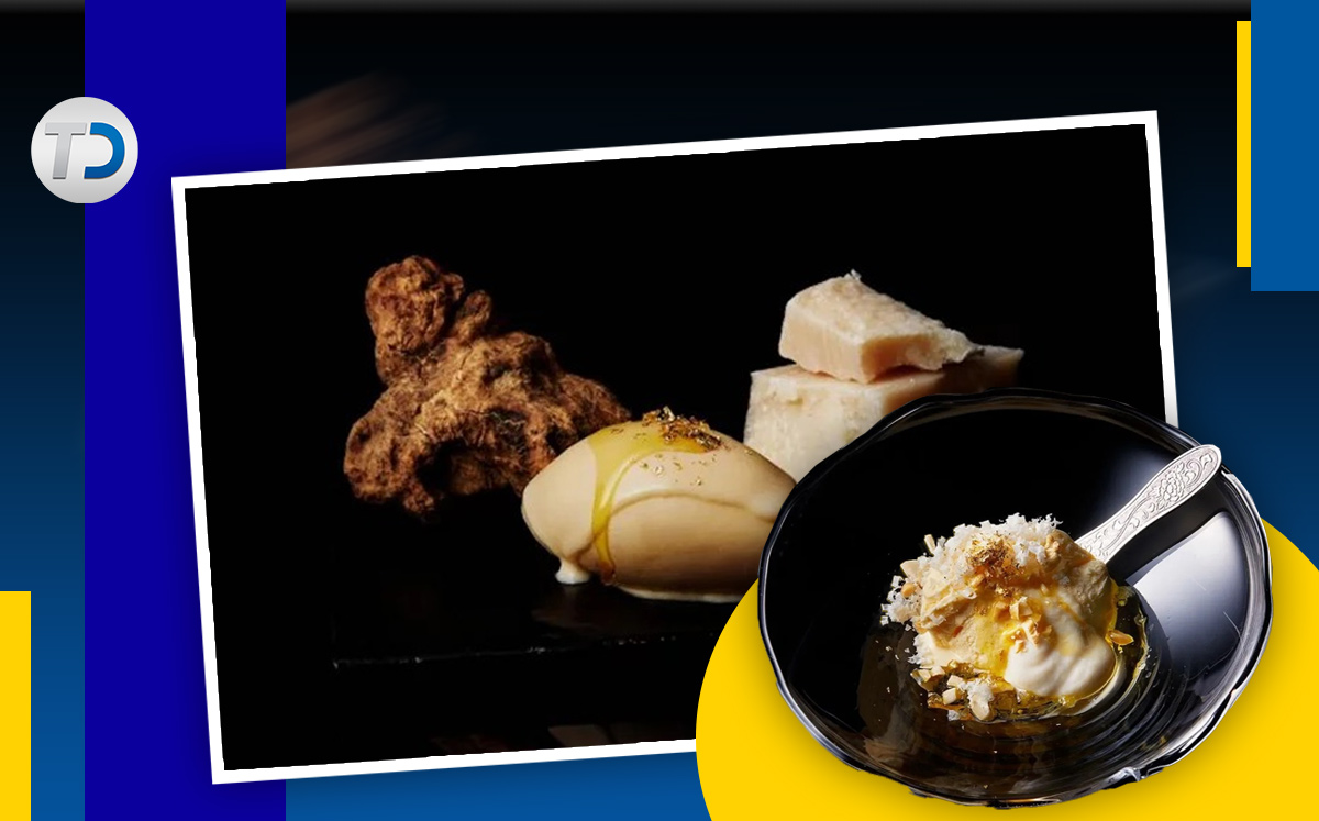 Este helado de nombre Byakuya rompió el Récord Guinness. | Diseño Antonio Texta
