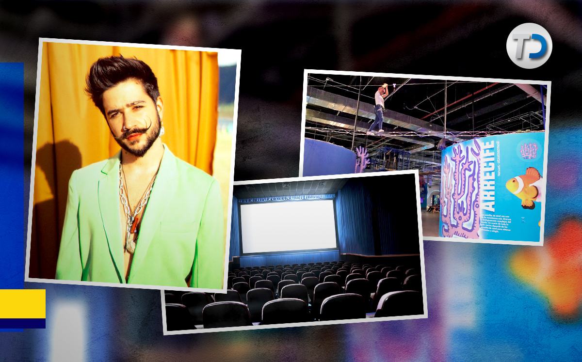 Cartelera de eventos en Puebla / Diseño Óscar Ávila