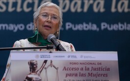 Olga Sánchez Cordero, senadora
