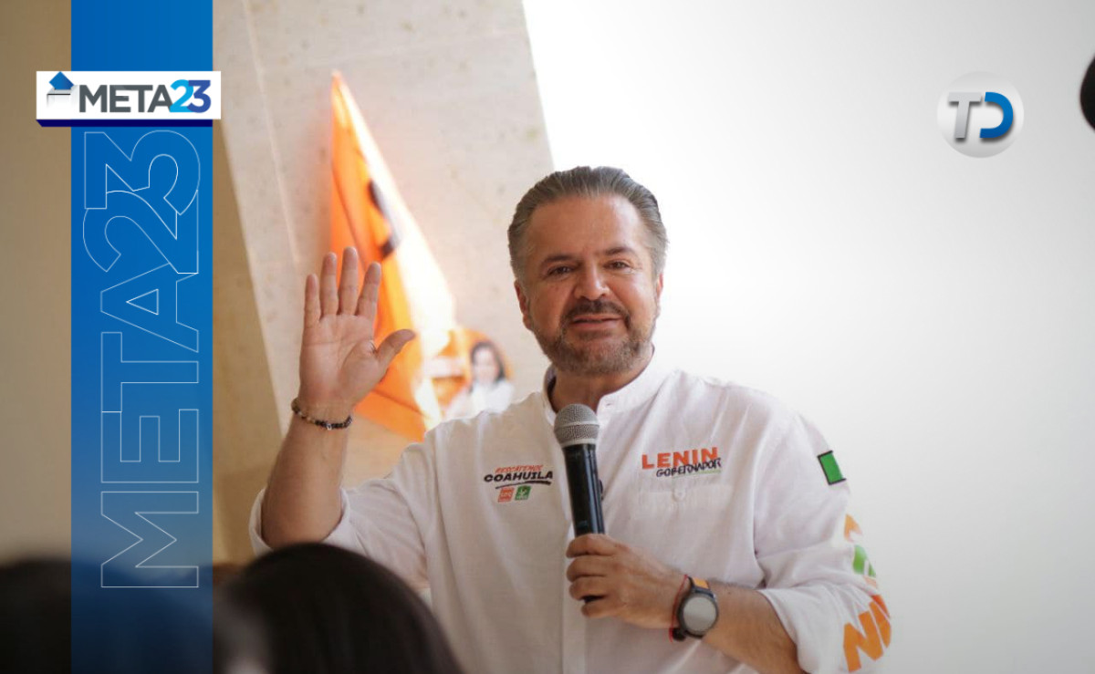 Lenin Pérez estuvo como candidato a la gubernatura de Coahuila por el partido UDC.