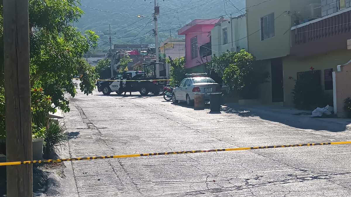 La policía estatal mantiene bajo resguardo el domicilio. | Fabricio Gallegos