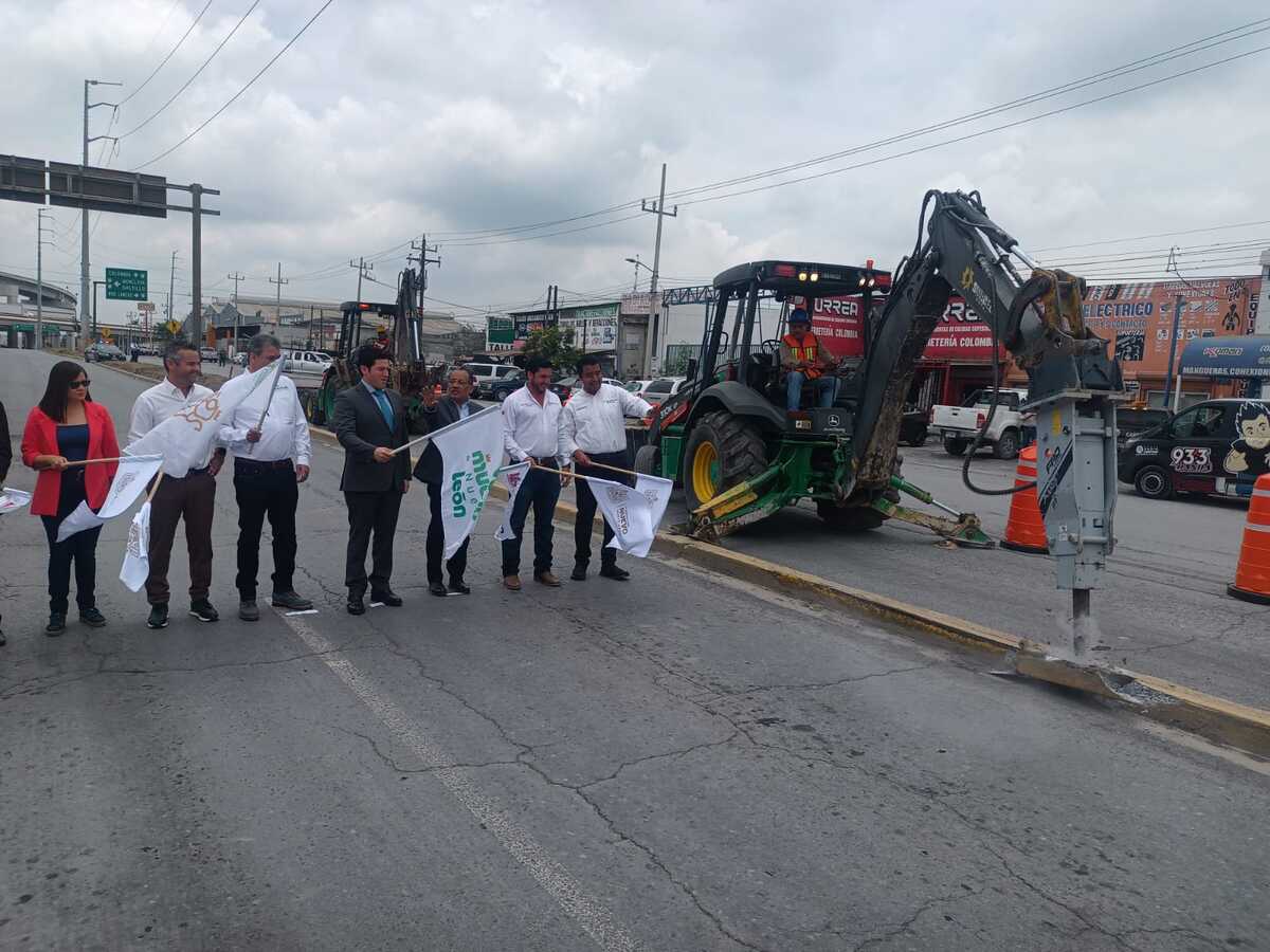 Gobierno de NL arranca remodelación de distribuidor vial Triángulo Norte / Eduardo Mendieta