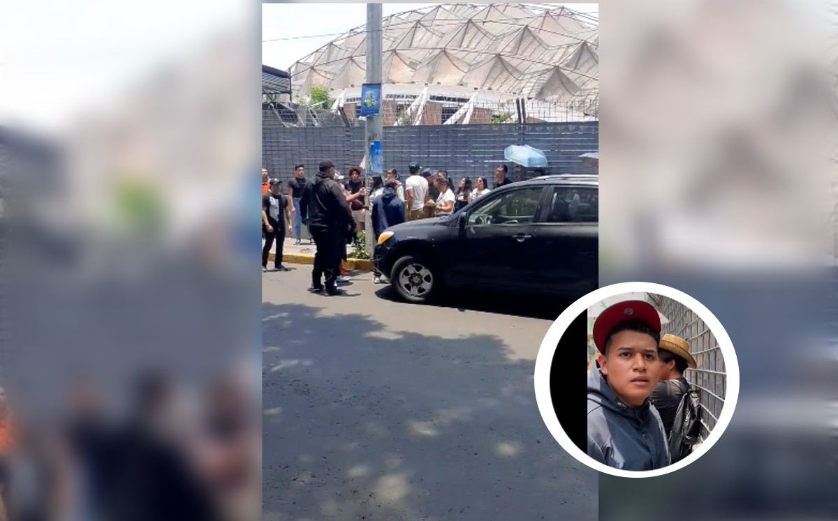Los revendedores confrontaron verbalmente al joven que trataba de grabarlos / Captura.