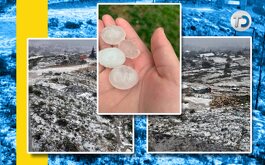 Granizo en Puebla