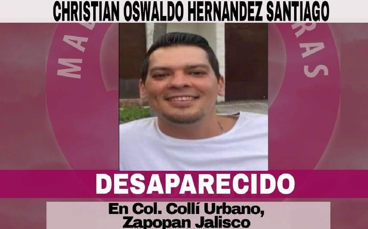 Christian Oswaldo Hernández Santiago desparecido en 2021/ Cortesía
