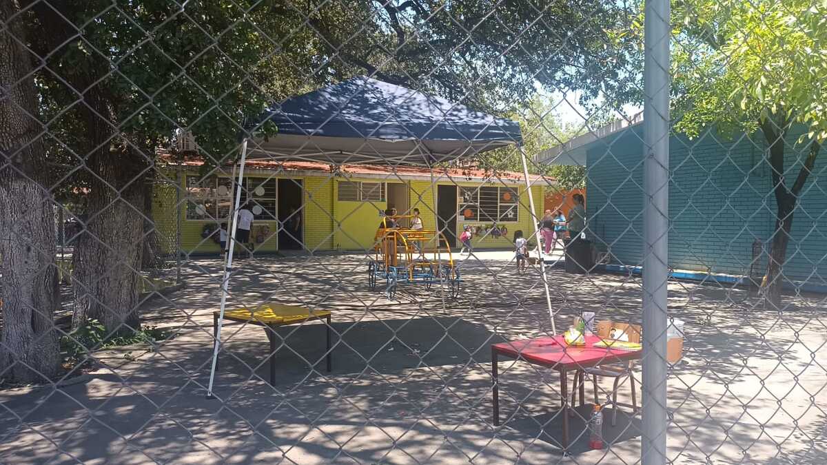Jardín de niños Melchor Ocampo en la colonia Villa Esperanza. | Fabricio Gallegos