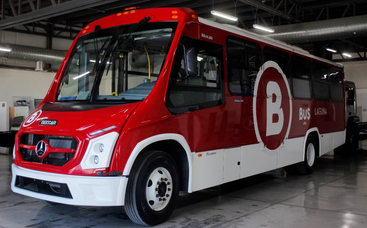 Autoridades de Coahuila negocian primera unidad para Bus Laguna