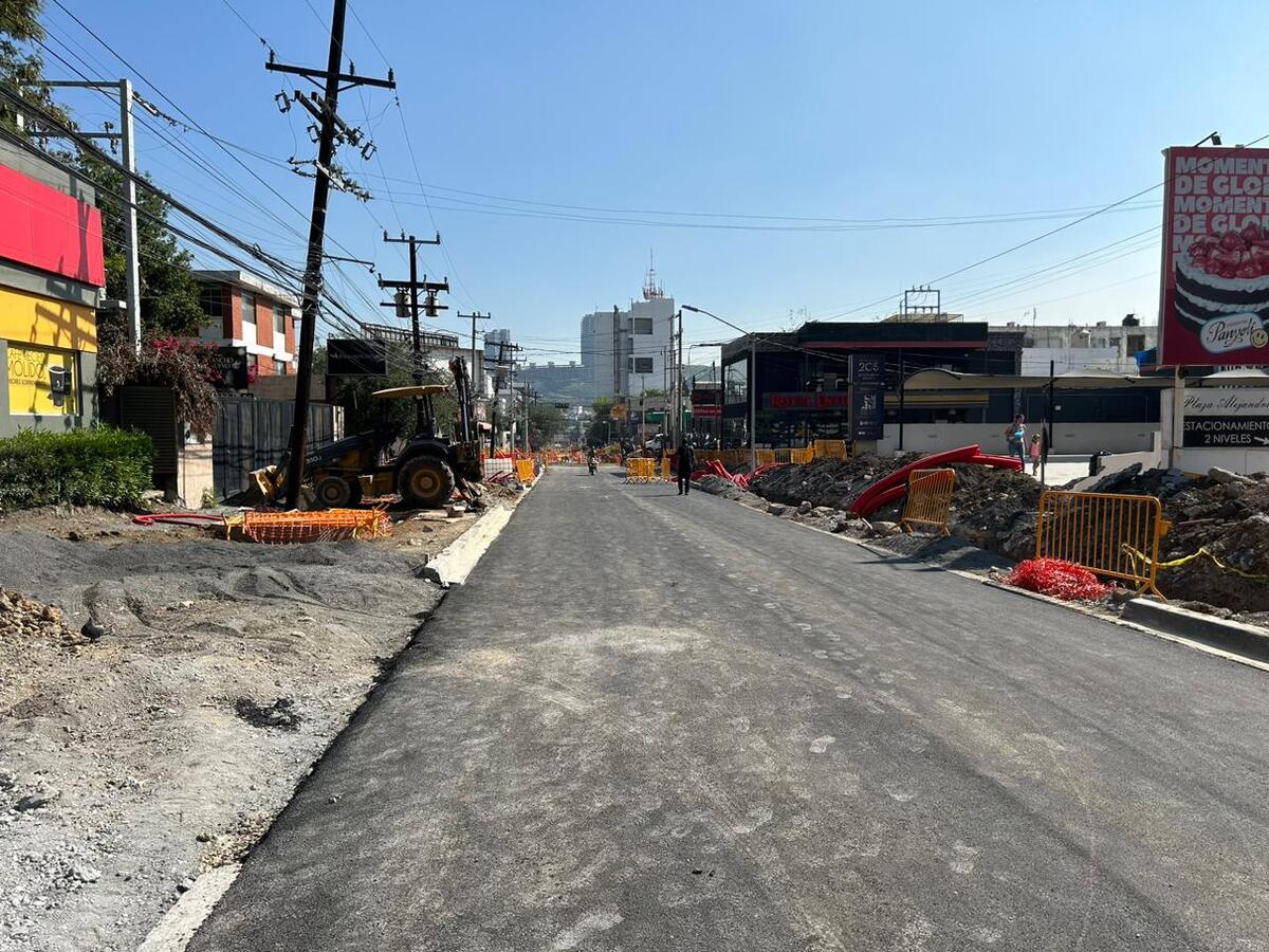 Obras en Centrito Valle. | Archivo