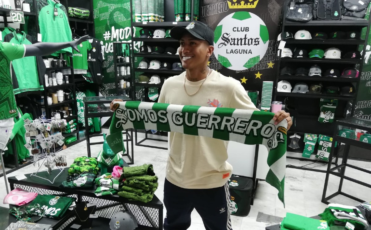 Pedro Aquino llega a Torreón pensando en ser campeón con Santos | Foto: Especial
