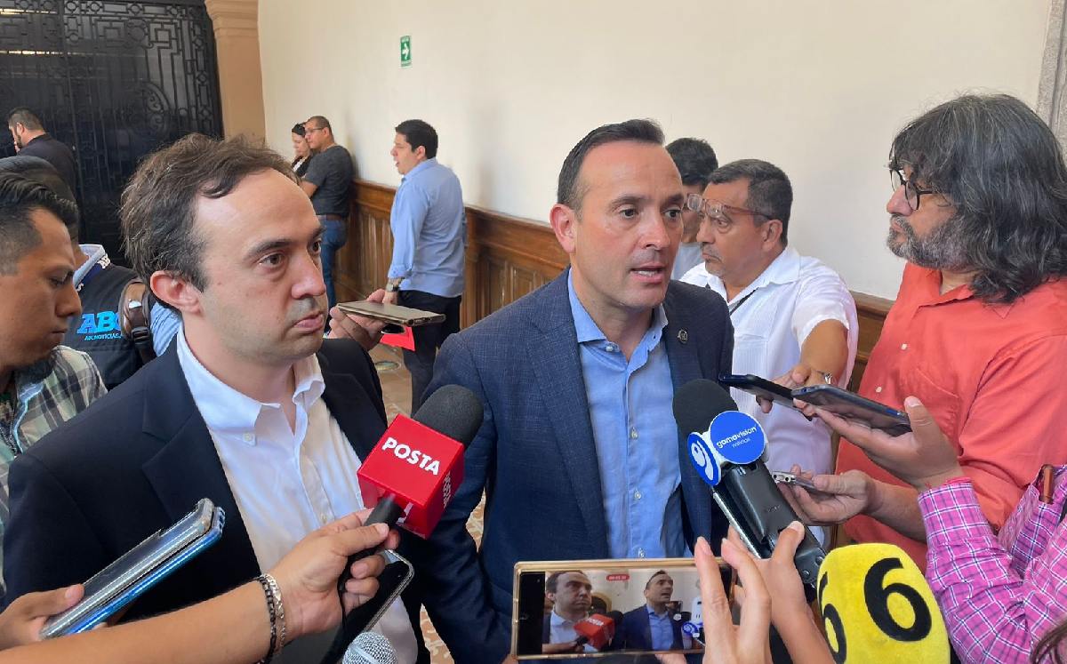 Carlos de la Fuente, coordinador de la bancada del PAN | Víctor González