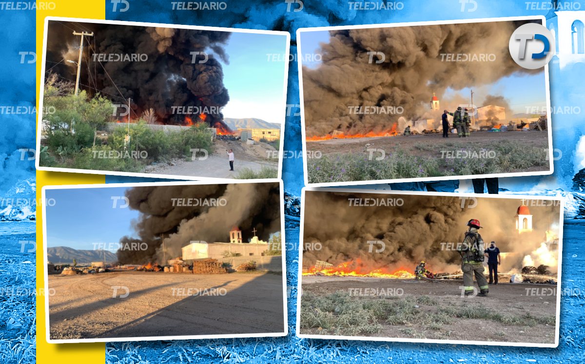 El fuego fue sofocado luego de dos horas de trabajo por parte de los Bomberos. | Salvador Martínez | Diseño: Mauricio Ledesma
