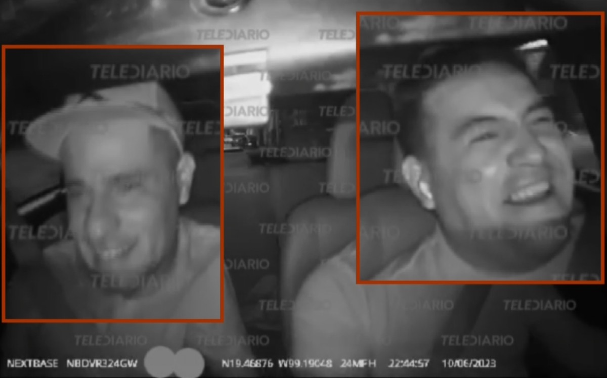 Los ladrones recordaban entre risas el robo que acababan de cometer / Captura.