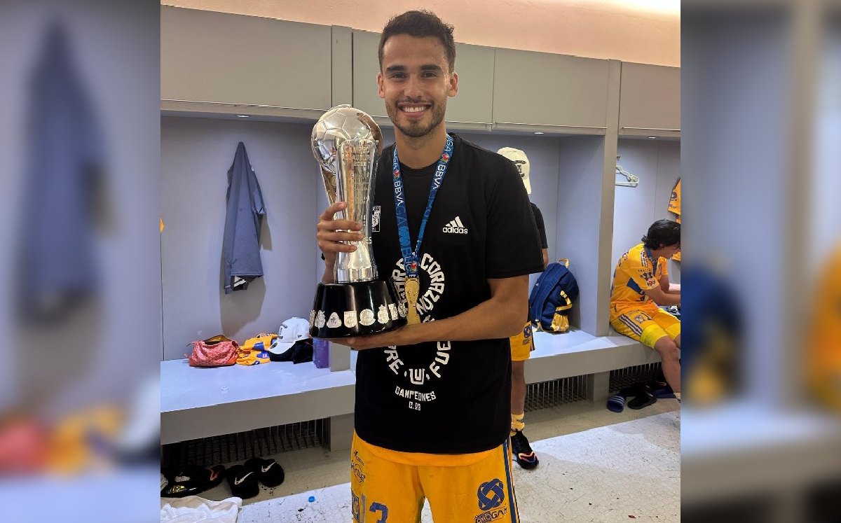 Diego Reyes, defensa de Tigres / CORTESÍA: @diegoreyes