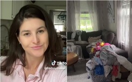 Mujer no limpia su casa para darle lección a su esposo