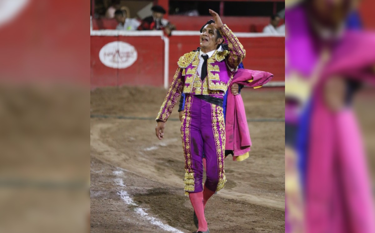 Uriel 'Zapata' Moreno, torero mexicano / CORTESÍA: Raúl Palacios