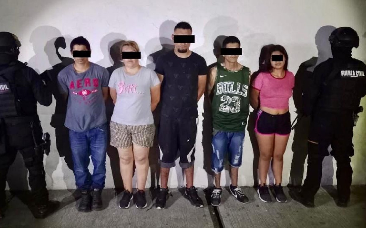 Detienen a 6 presuntos integrantes de grupo delictivo en Escobedo, NL | Especial