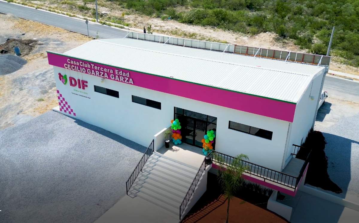 Entregan segunda etapa de Casa Club de la Tercera Edad en Ciénega de Flores. | Especial