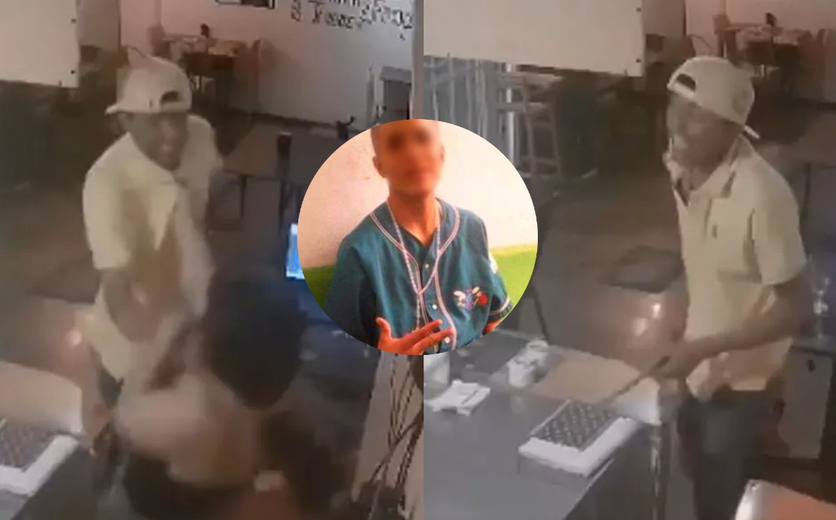 Sujeto que asaltó cafetería en León | Especial