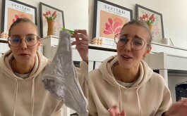Encuentra ropa interior de otra mujer y su novio la desconoce; ella le cree