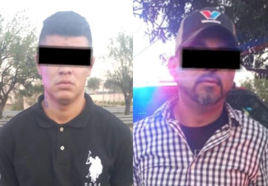 Los detenidos viajaban en un vehículo con placas de Chiapas. | Cortesía