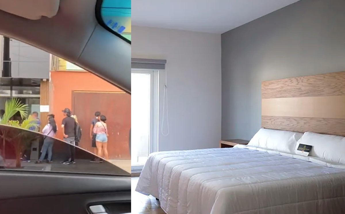 Hotel cobra 140 pesos y parejas hacen fila para entrar; video se hace viral