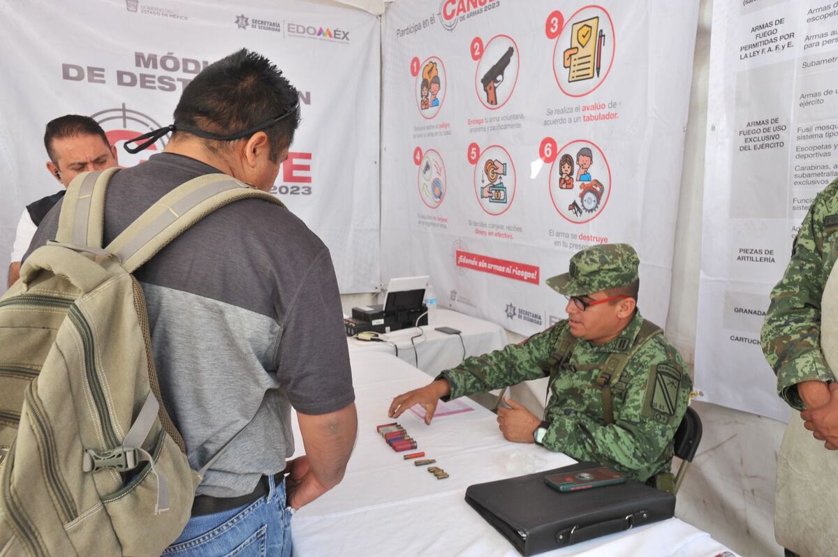 Se pone en marcha segunda etapa del programa Canje De Armas2023/ SS_Edomex