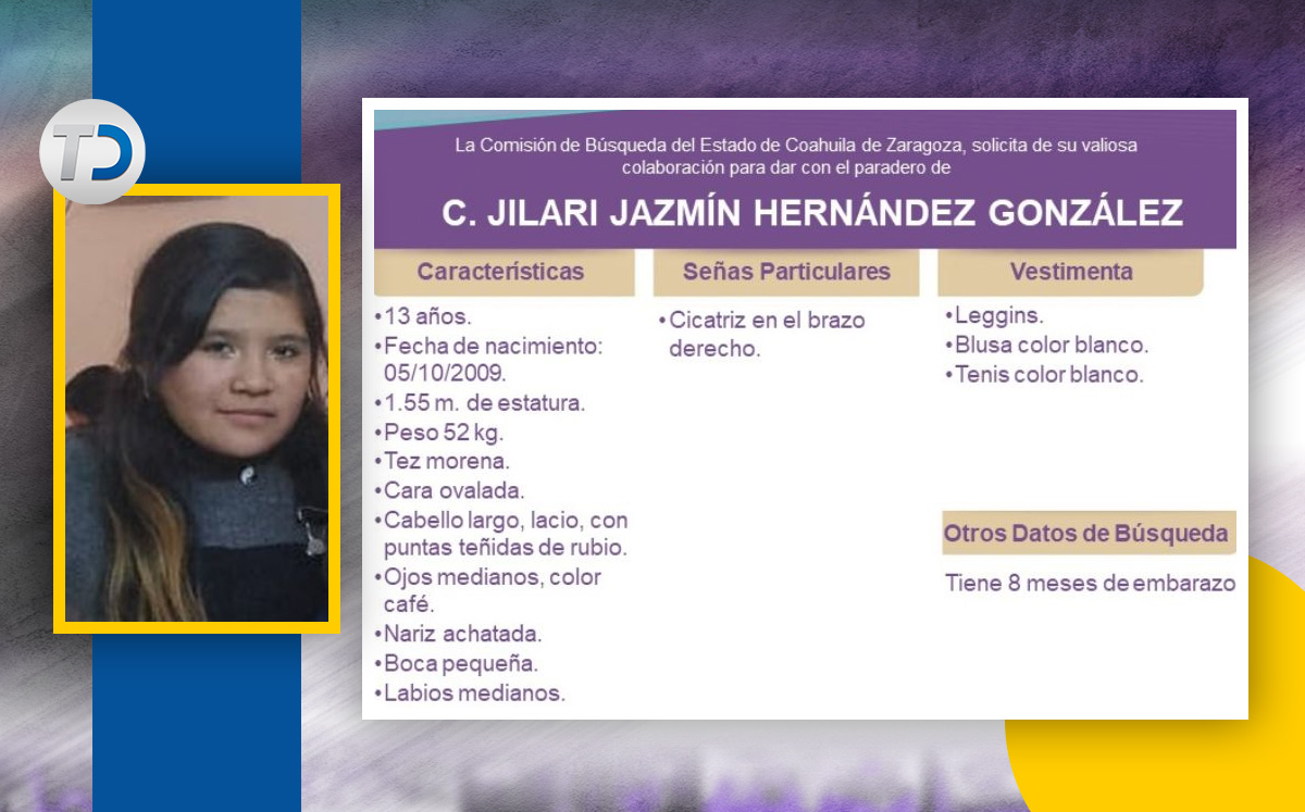 Jilari Jazmín tiene 13 años. | Antonio Texta