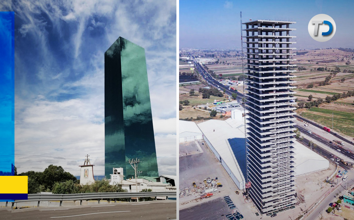 Edificio Santa Julia de la autopista México-Puebla | Óscar Ávila