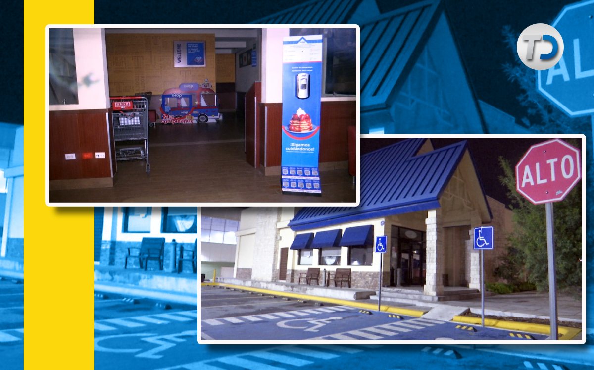 Cierra Ihop en Saltillo. | Diseño Mauricio Ledesma