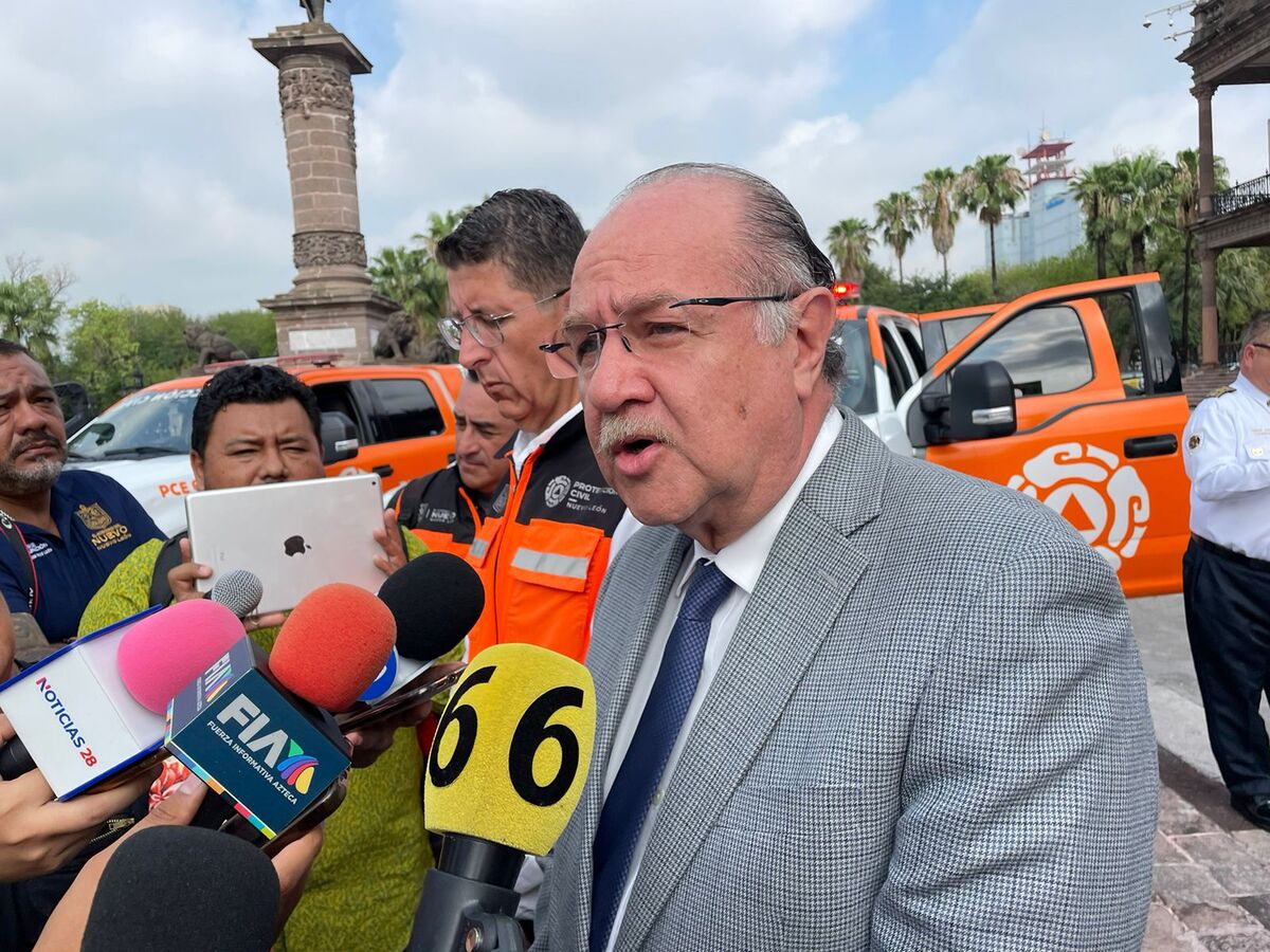 Javier Navarro, secretario general de Gobierno de Nuevo León. | Víctor González