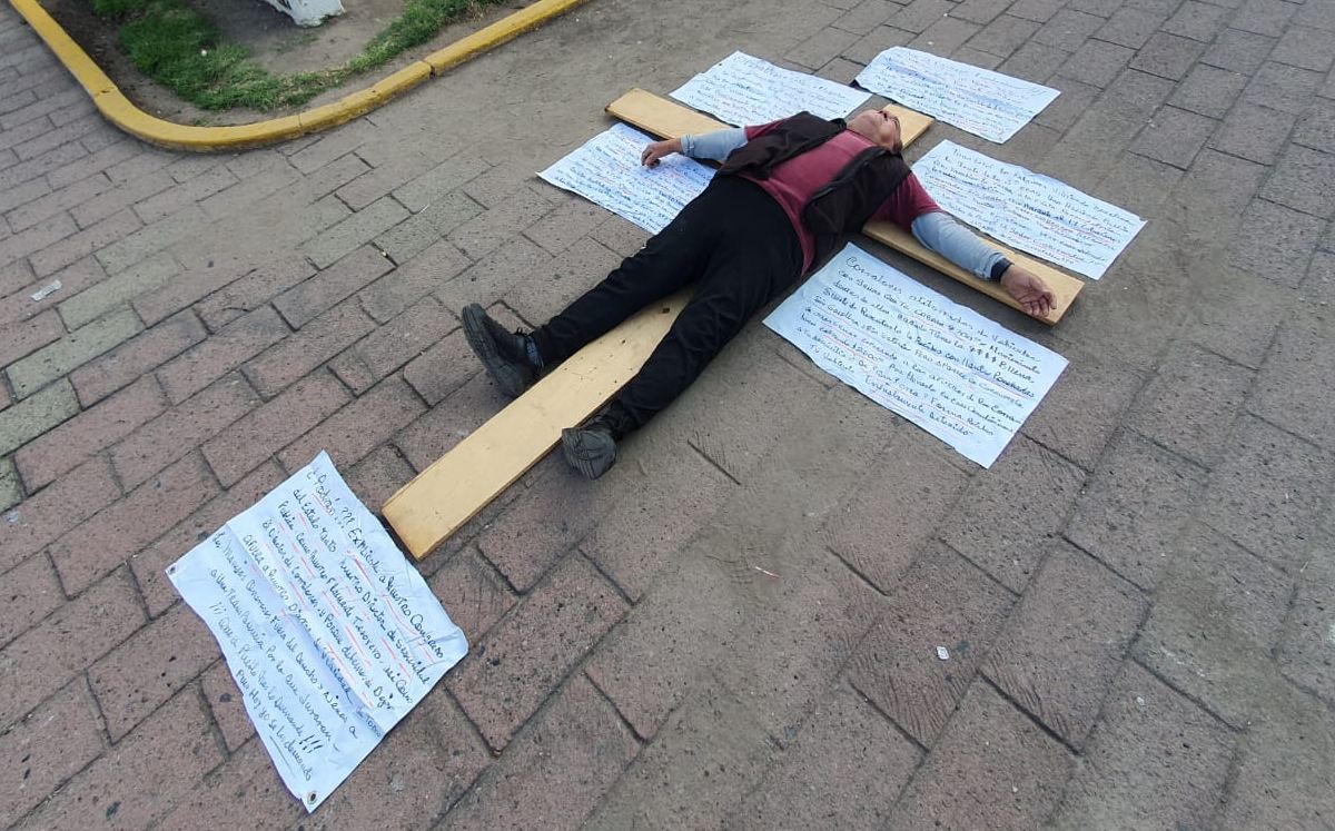 Don José Luis, hombre que se manifestó en Guadalajara / Juan Carlos Munguía