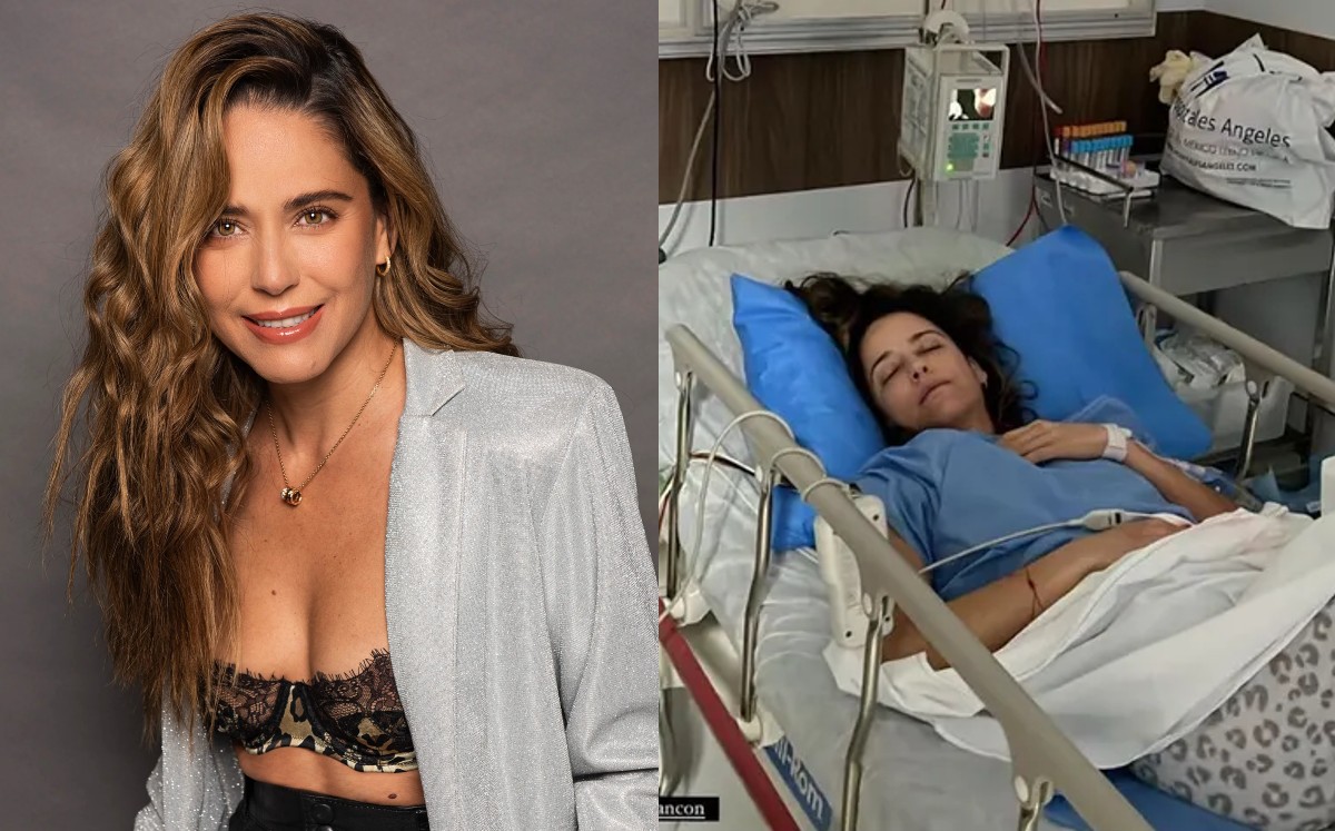 La actriz alertó a sus seguidores luego de aparecer acostada en una cama de hospital.