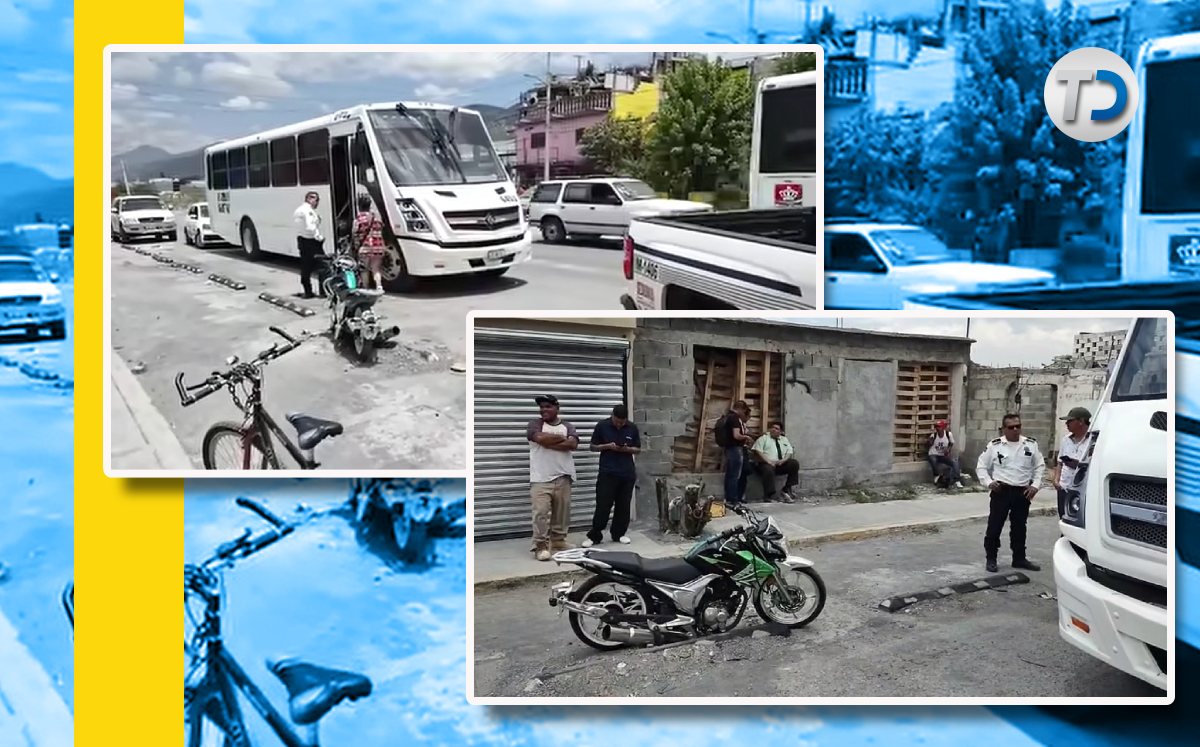 Los lesionados no requirieron de traslado a un hospital. | Diseño de Mauricio Ledesma