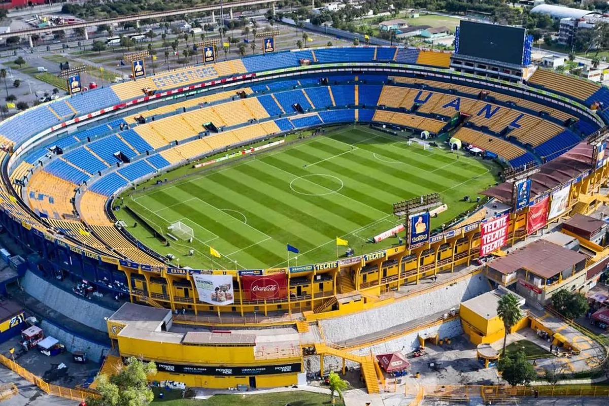El Estadio Universitario casa de los Tigres UANL