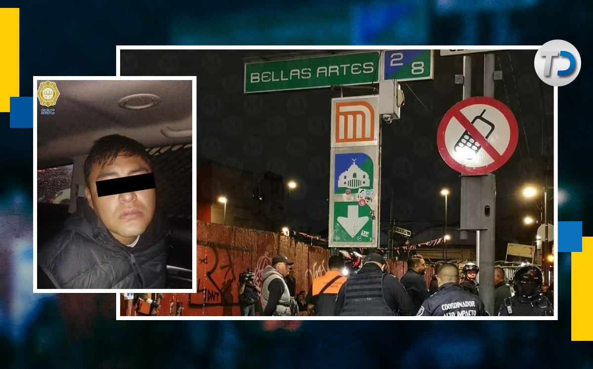 Detienen a involucrado en asesinato en Metro Bellas Artes | Margarita Salmorán