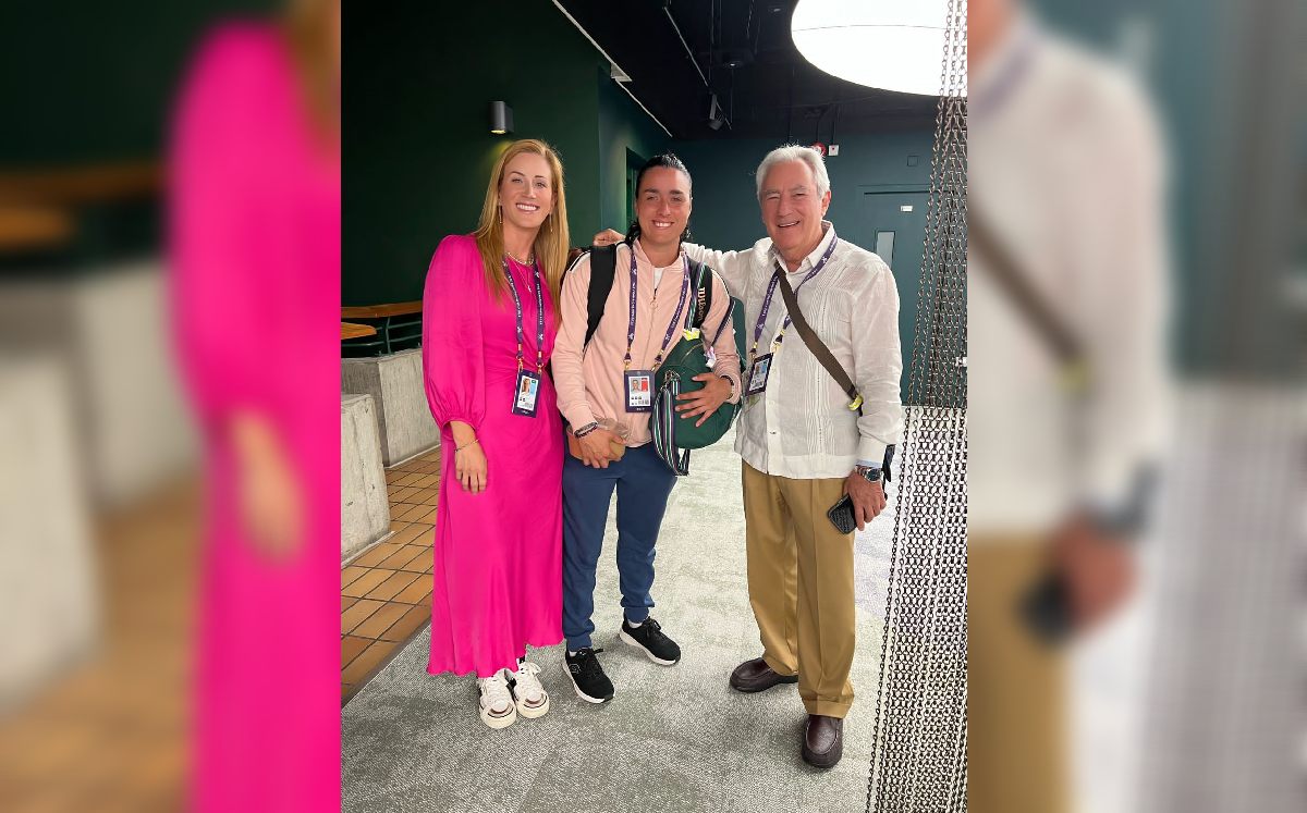 Ons Jabeur, participante de Wimbledon / CORTESÍA: @Wimbledon