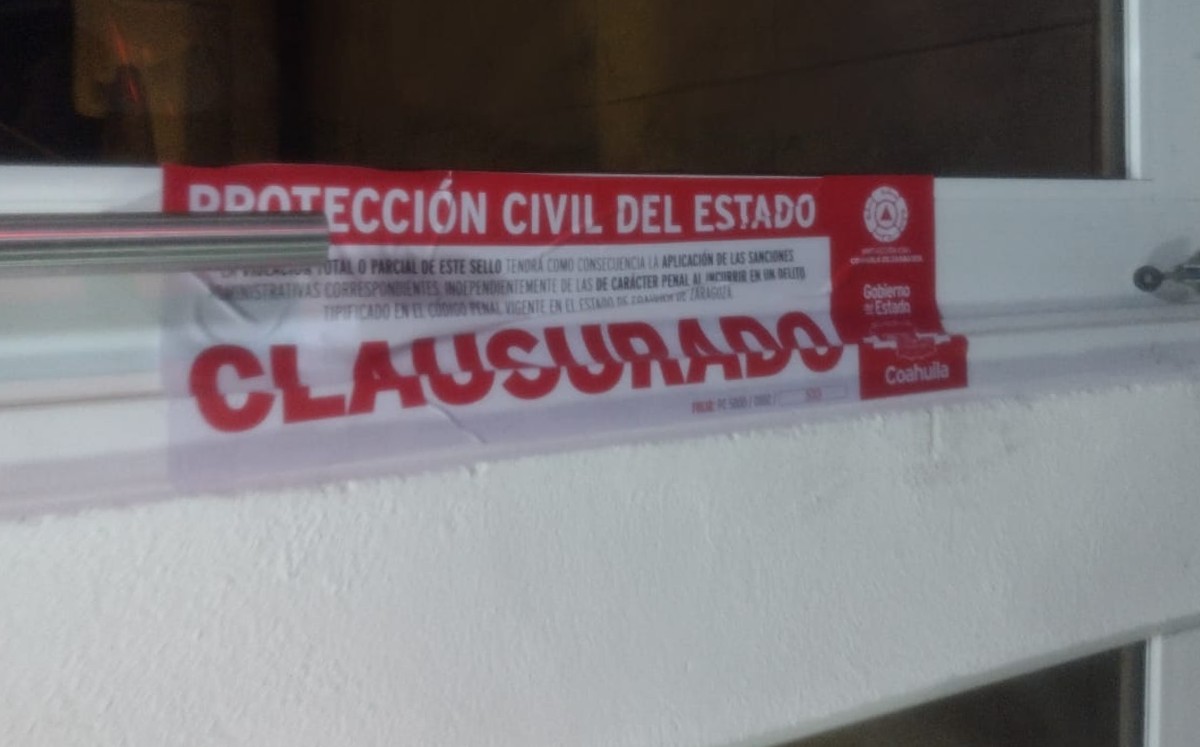Torreón, incendio hotel hotel clausurado