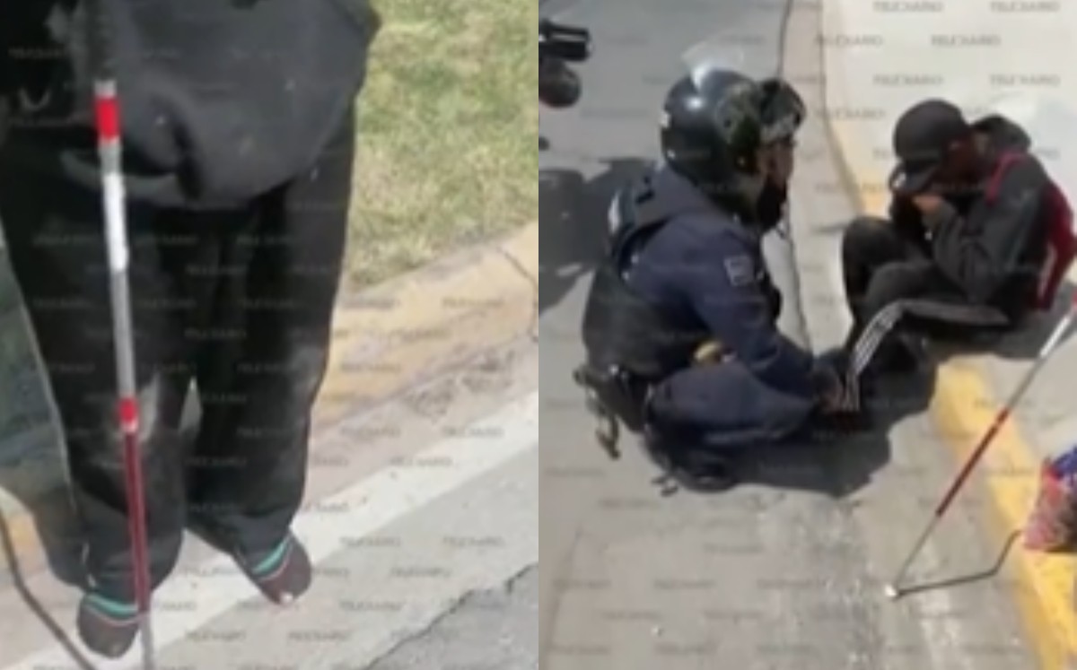 Regalan zapatos a joven ciego en Tecámac | Especial