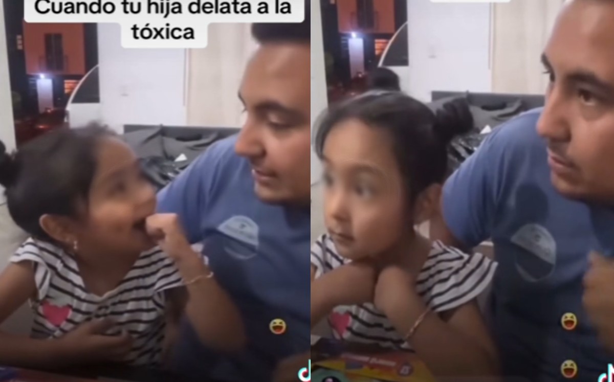 Niña revela supuesta infidelidad de su mamá en frente de su padre. | Especial