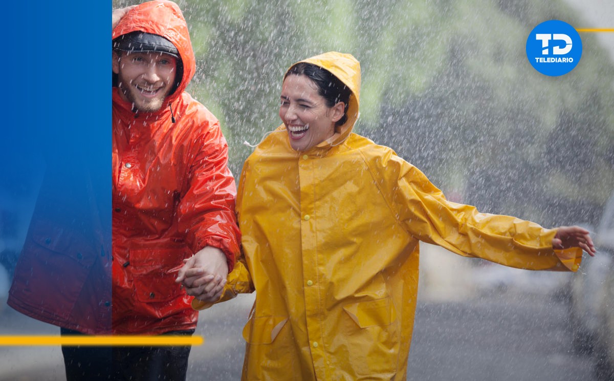 Recomendaciones preventivas al caminar mientras llueve.