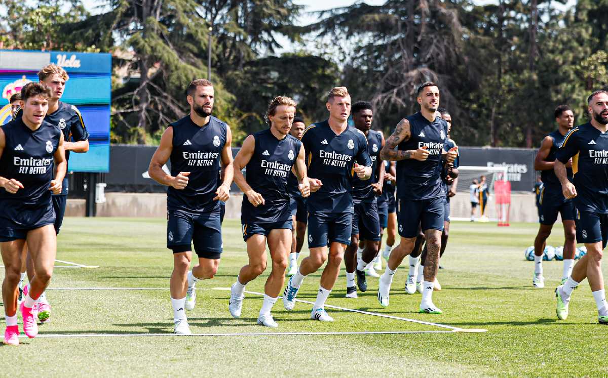 Real Madrid entrenamiento / CORTESÍA: @realmadrid