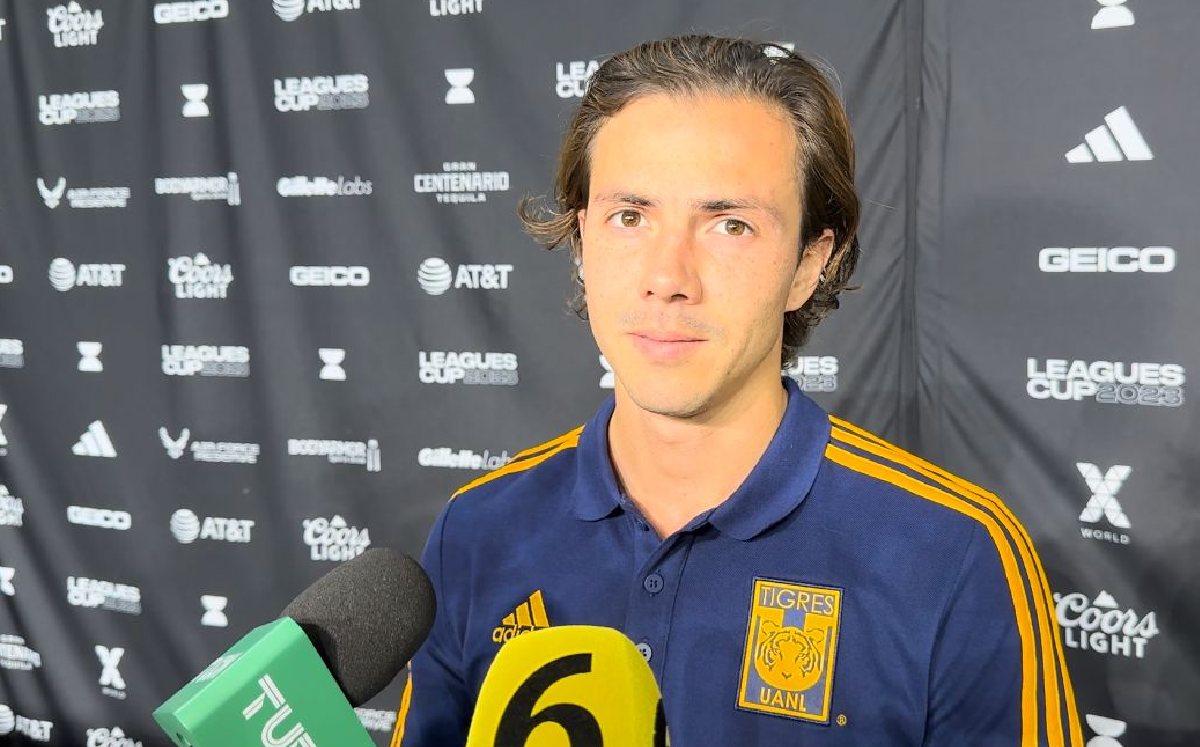 Sebastián Córdova, jugador de Tigres / CORTESÍA: Aaron Hernández
