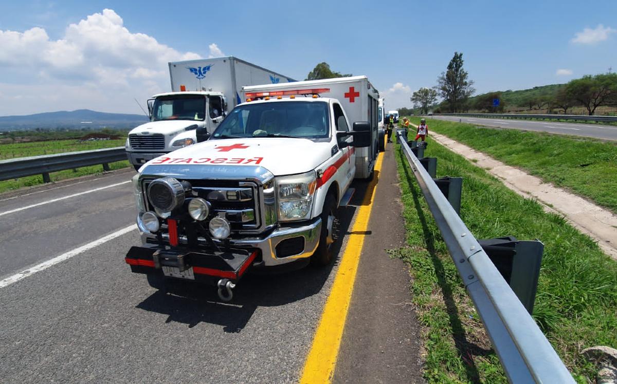 El accidente se dio en la carretera de cuota Guadalajara-México | Juan Carlos Munguía